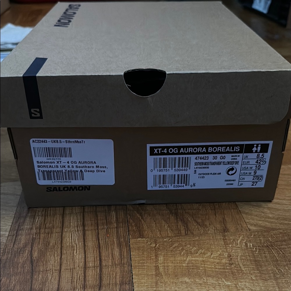 Salomon XT-4 OG Aurora Borealis Shoes